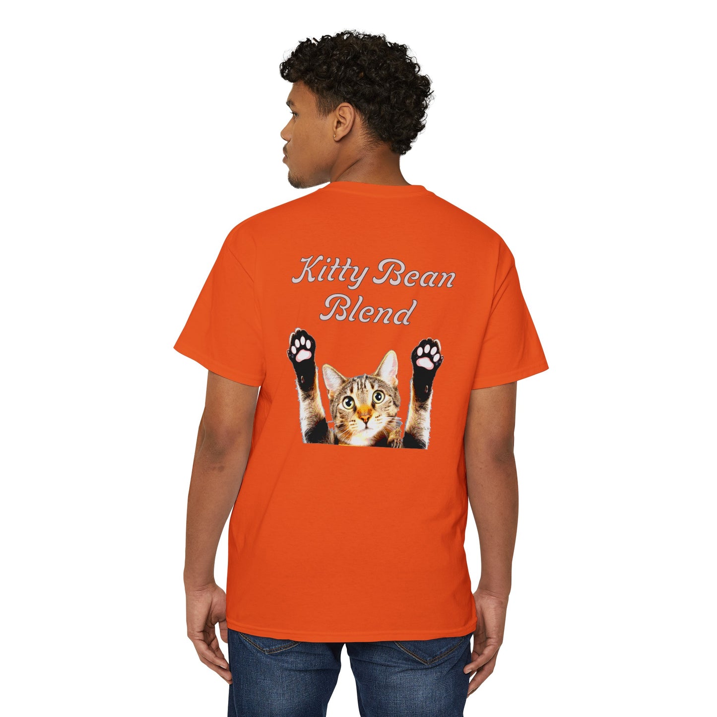 Kitty Bean Blend Unisex Heavy Cotton Pocket Tee