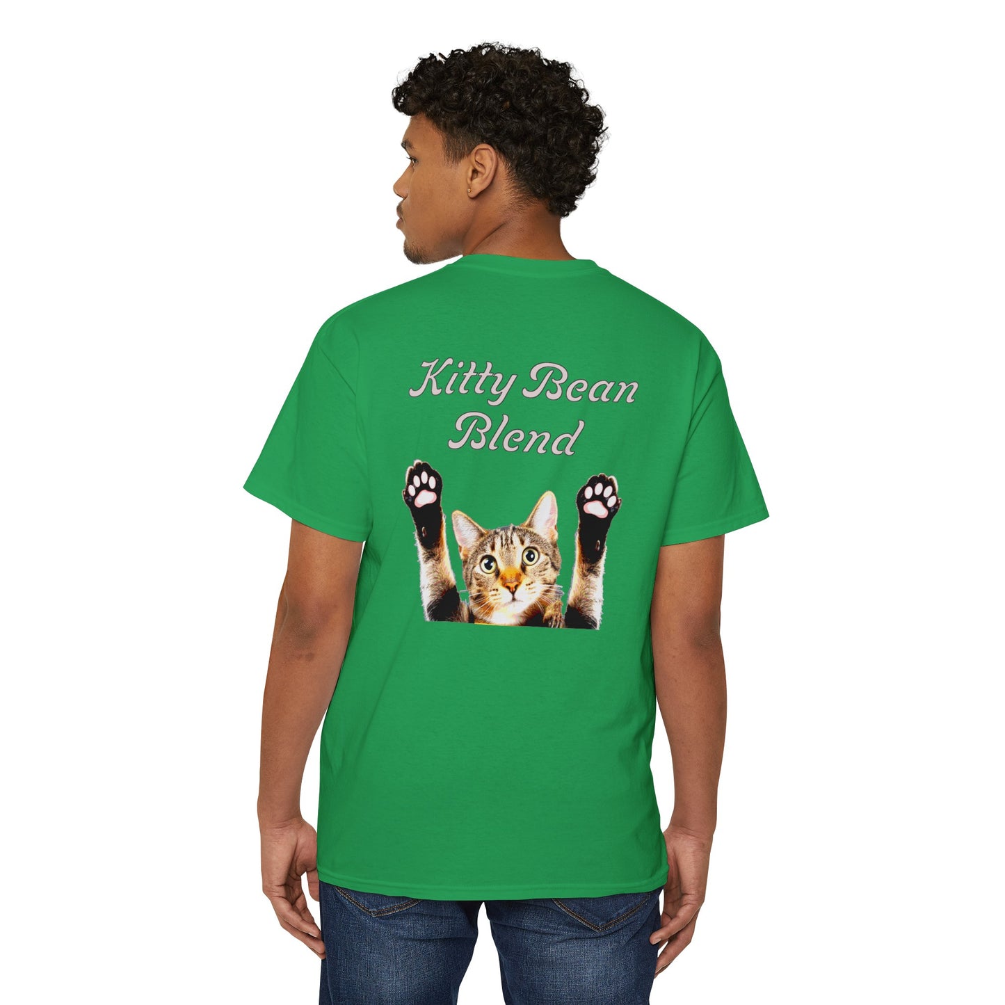 Kitty Bean Blend Unisex Heavy Cotton Pocket Tee