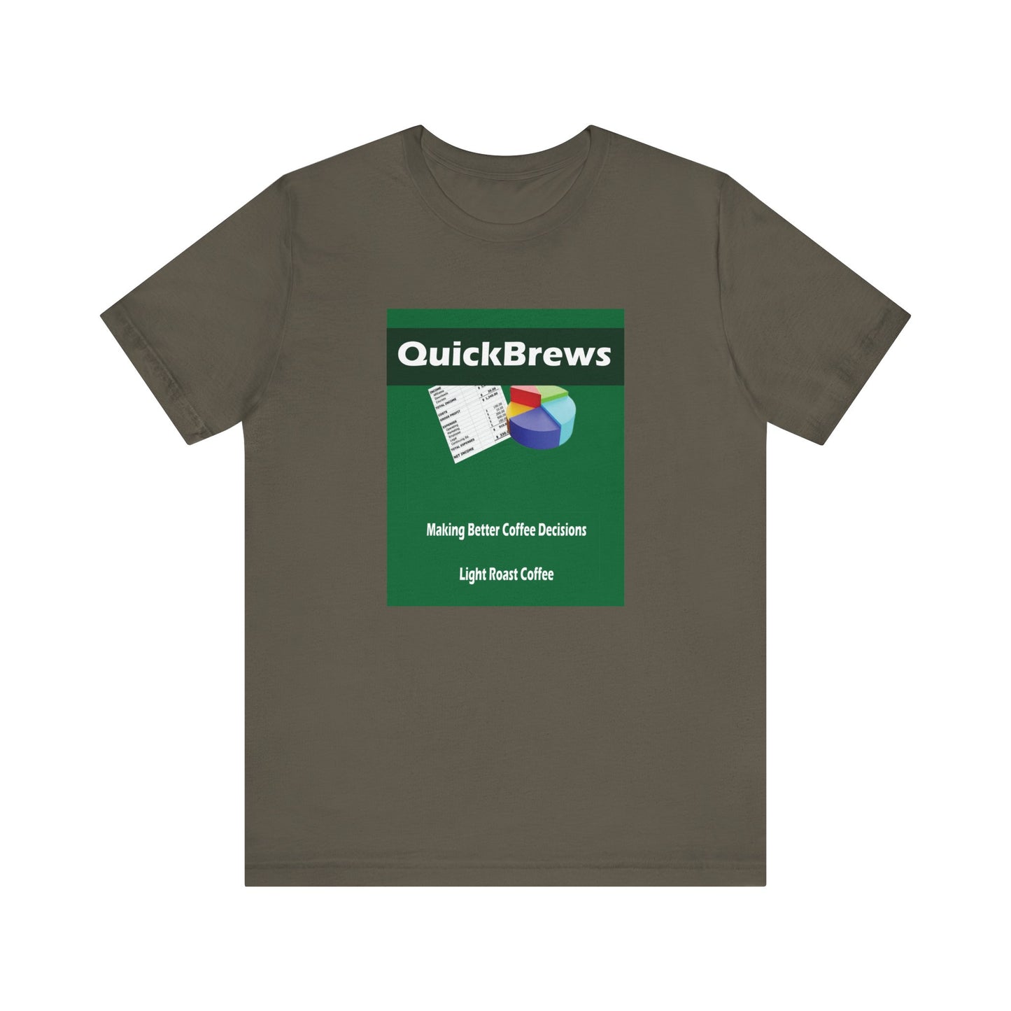 QuickBrews Unisex Jersey Short Sleeve Tee