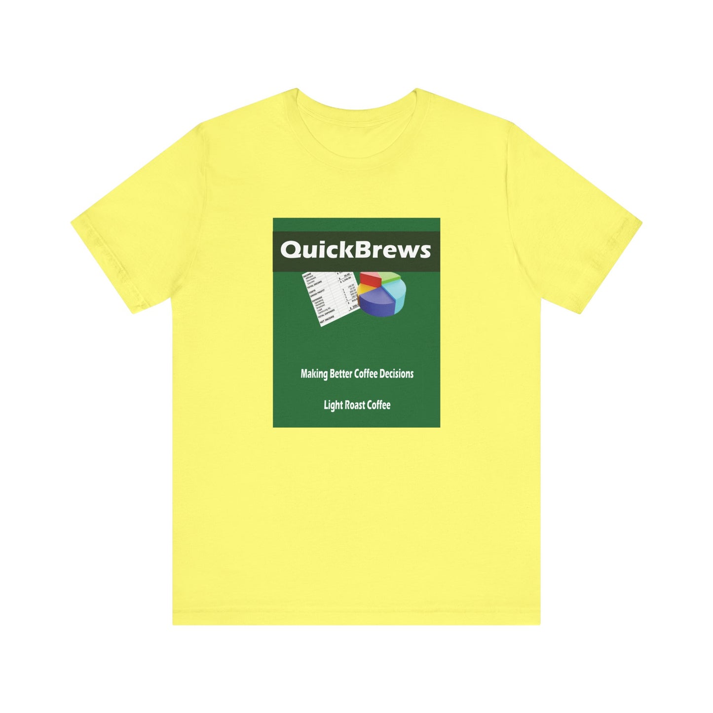 QuickBrews Unisex Jersey Short Sleeve Tee