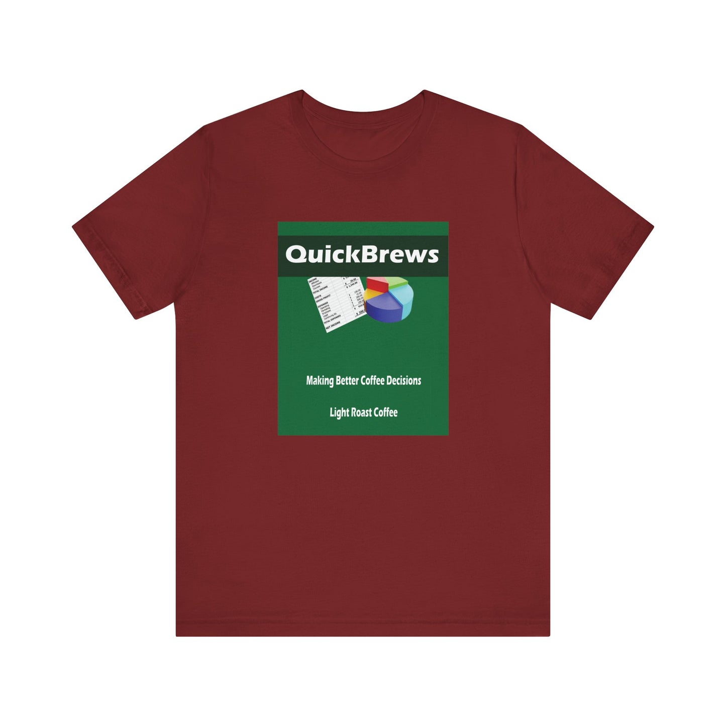 QuickBrews Unisex Jersey Short Sleeve Tee