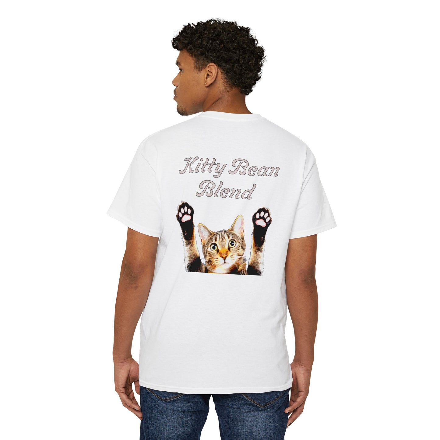 Kitty Bean Blend Unisex Heavy Cotton Pocket Tee