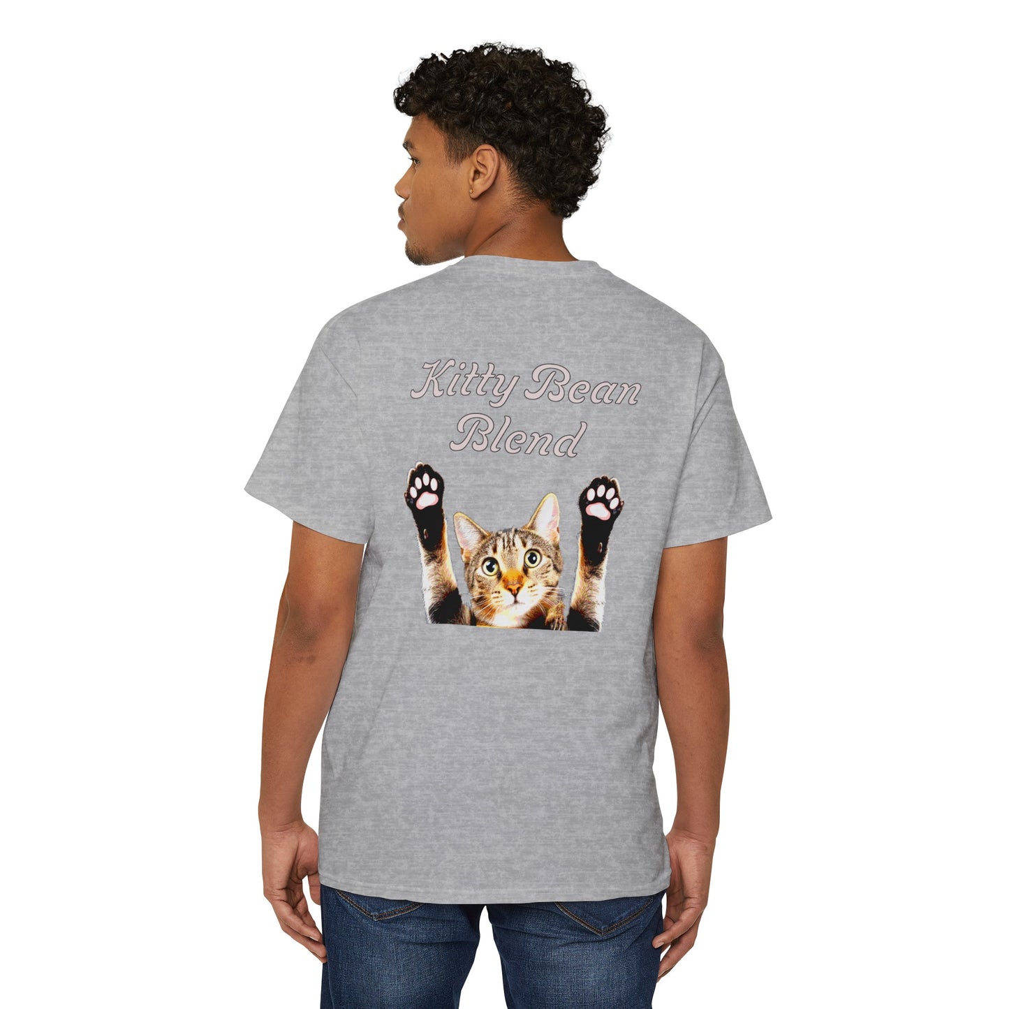 Kitty Bean Blend Unisex Heavy Cotton Pocket Tee