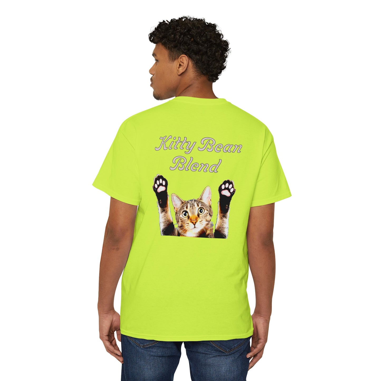 Kitty Bean Blend Unisex Heavy Cotton Pocket Tee