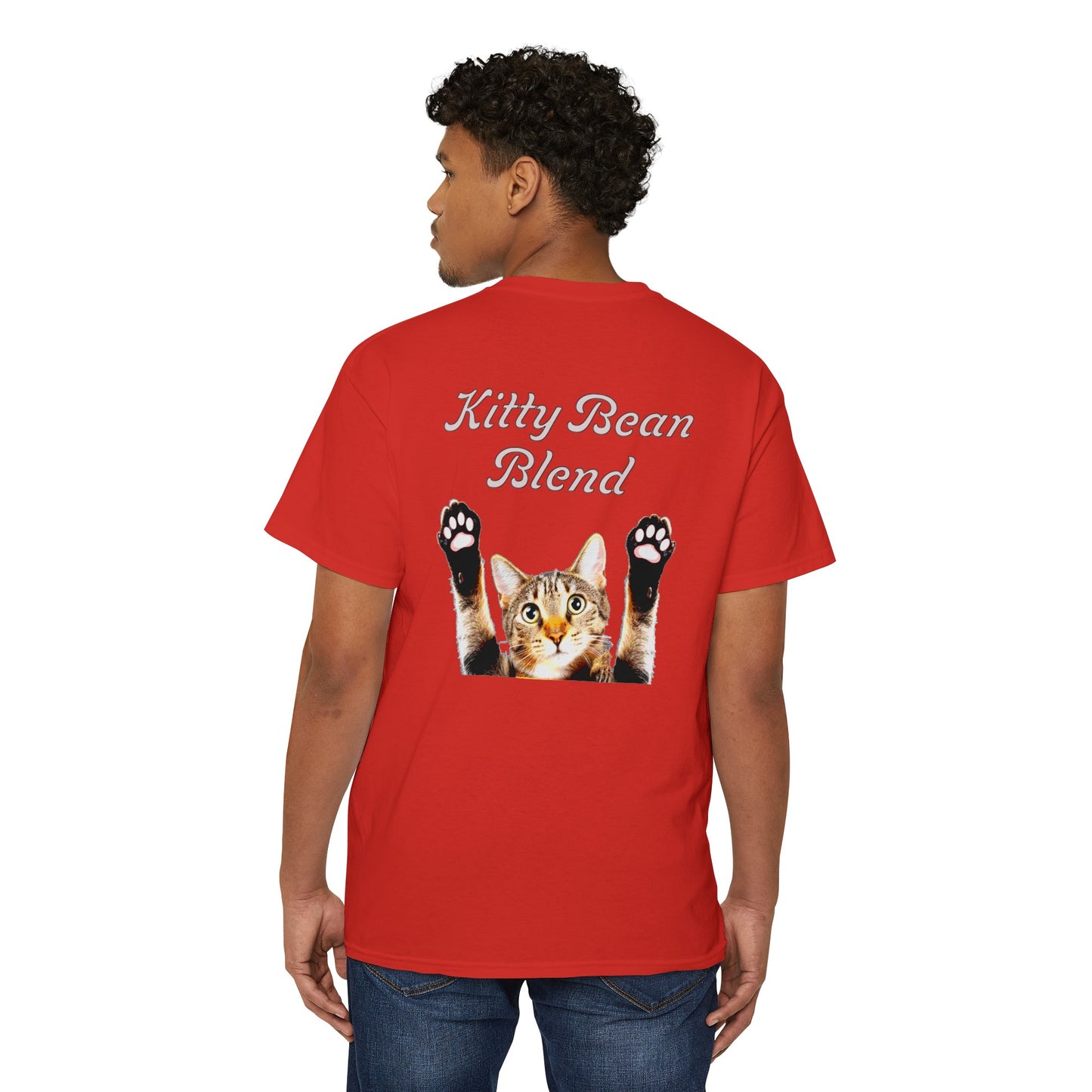 Kitty Bean Blend Unisex Heavy Cotton Pocket Tee