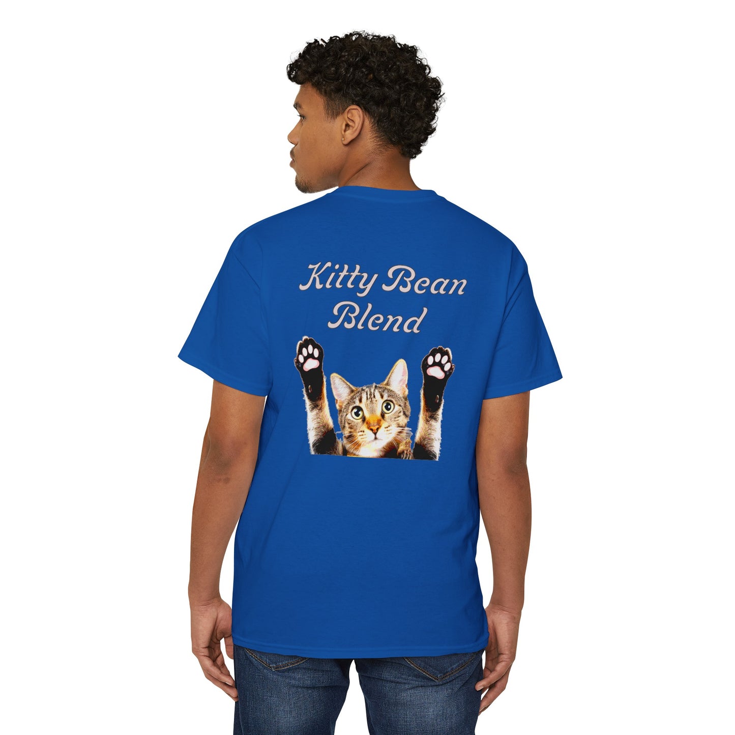 Kitty Bean Blend Unisex Heavy Cotton Pocket Tee