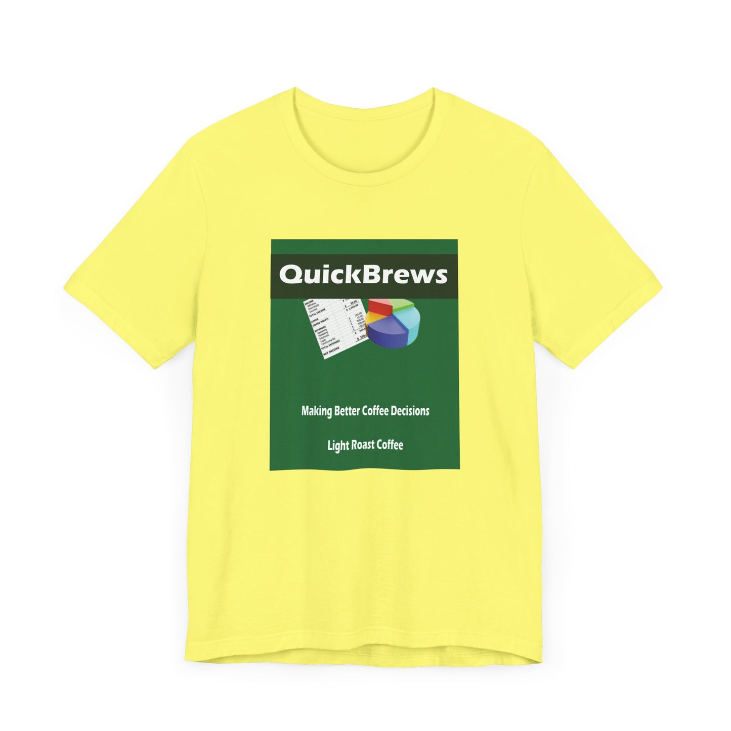 QuickBrews Unisex Jersey Short Sleeve Tee