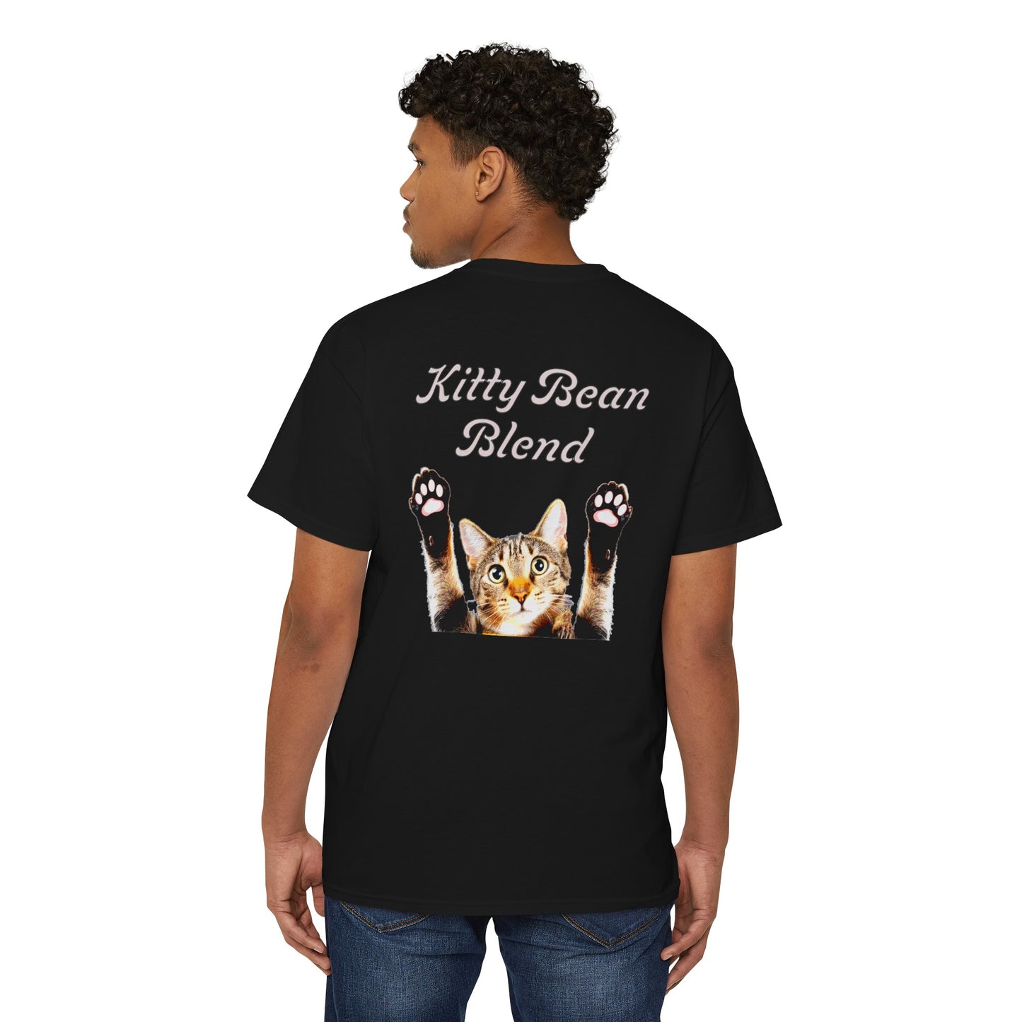 Kitty Bean Blend Unisex Heavy Cotton Pocket Tee